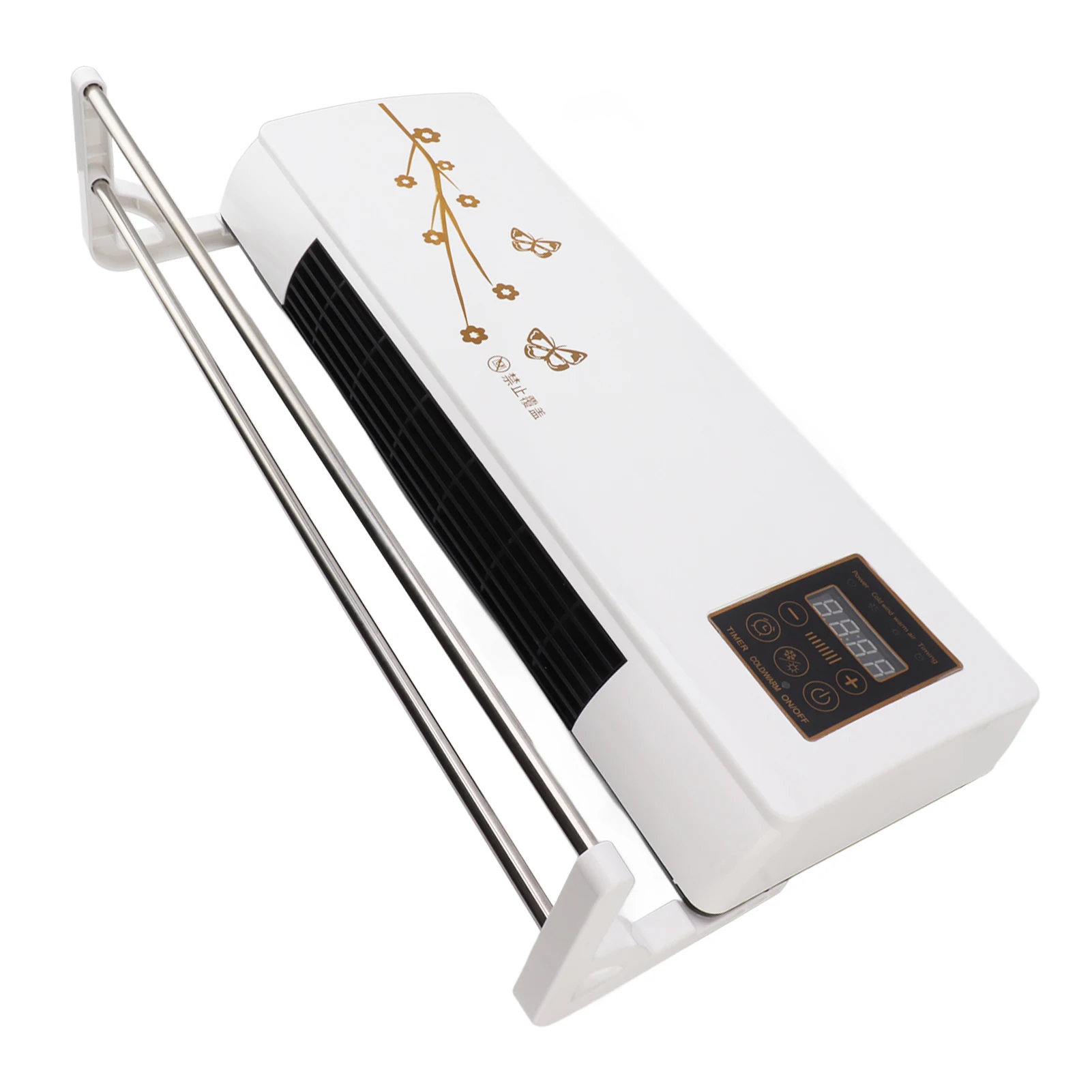 مكيف هواء مثبت على الحائط ومكيف هواء وسخان لغرفة النوم وغرفة المعيشة