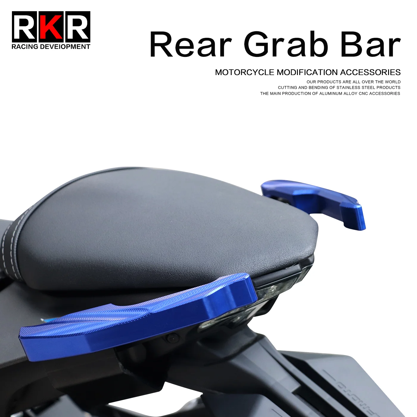 

For CFMOTO 400NK NK400 650NK NK650 CNC Motorcycle Tail Armrest Thickened Rear Passenger Handle Tail Bracket Racer Shelf Handle