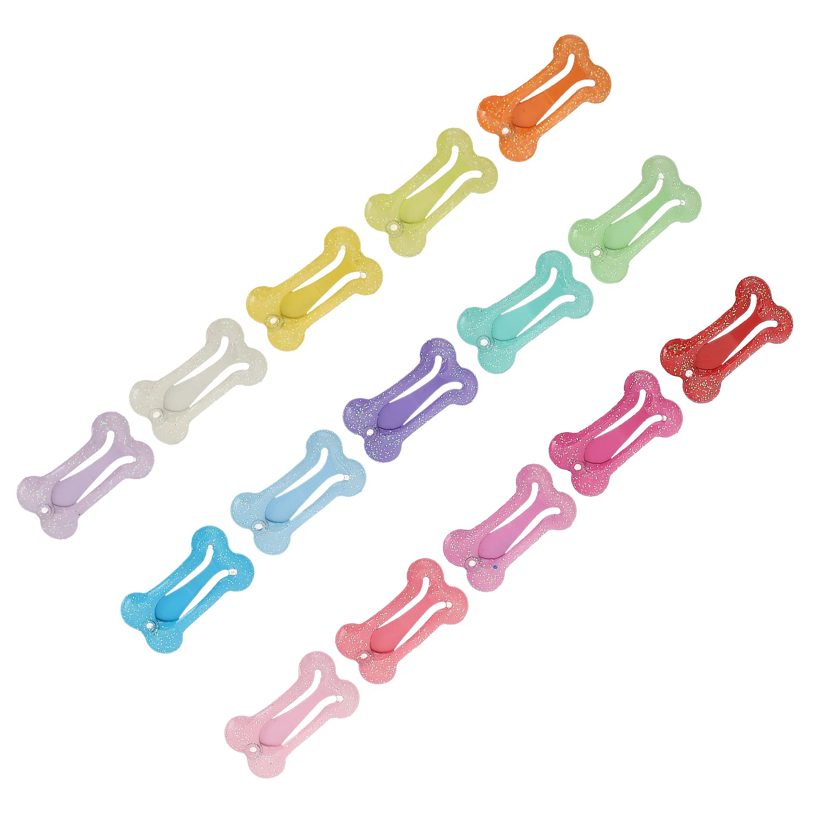

15Pcs Bone Shaped Dog Hair Clips Decorative Pet Hairpins Durable Stylish Puppy Hair Accessories Gift Pet Bone Hairpins