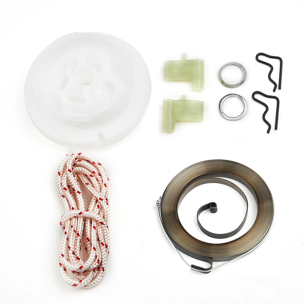 Essential Recoil Starter Pulley Spring Rope Pawl Kit for FC55 FS55 FS45 FS46 FS38 Material Suitable for HL45 Trimmer