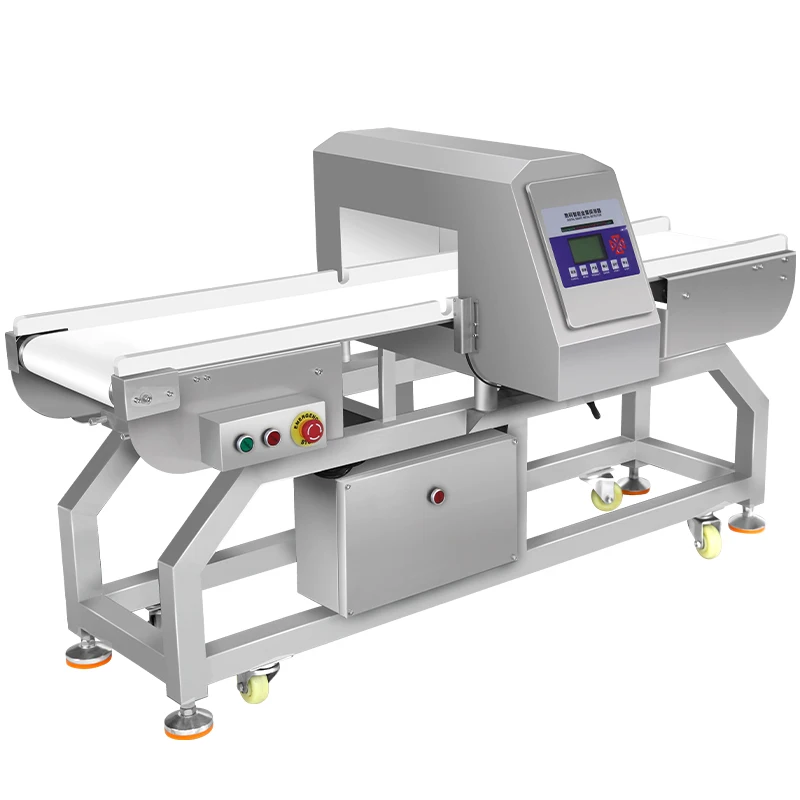 High Sensitivity Metal Detector for Food Industry Automatic Conveyor Type Metal Detection Machine for Food Safety Inspection
