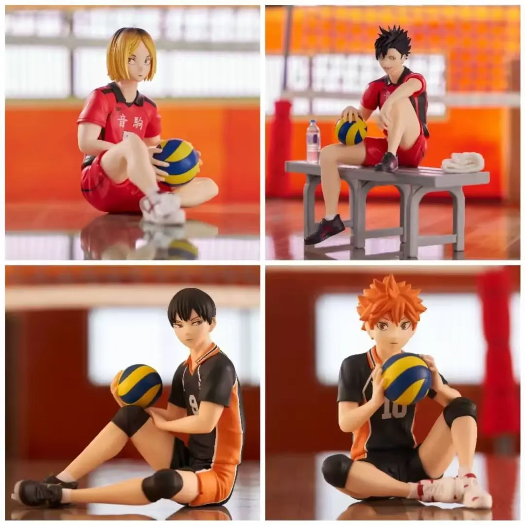 

Haikyuu Anime Figure Set 9 Kageyama Tobio 10 Hinata Shoyo Kenma Kozume Cup Noodle Topper Model