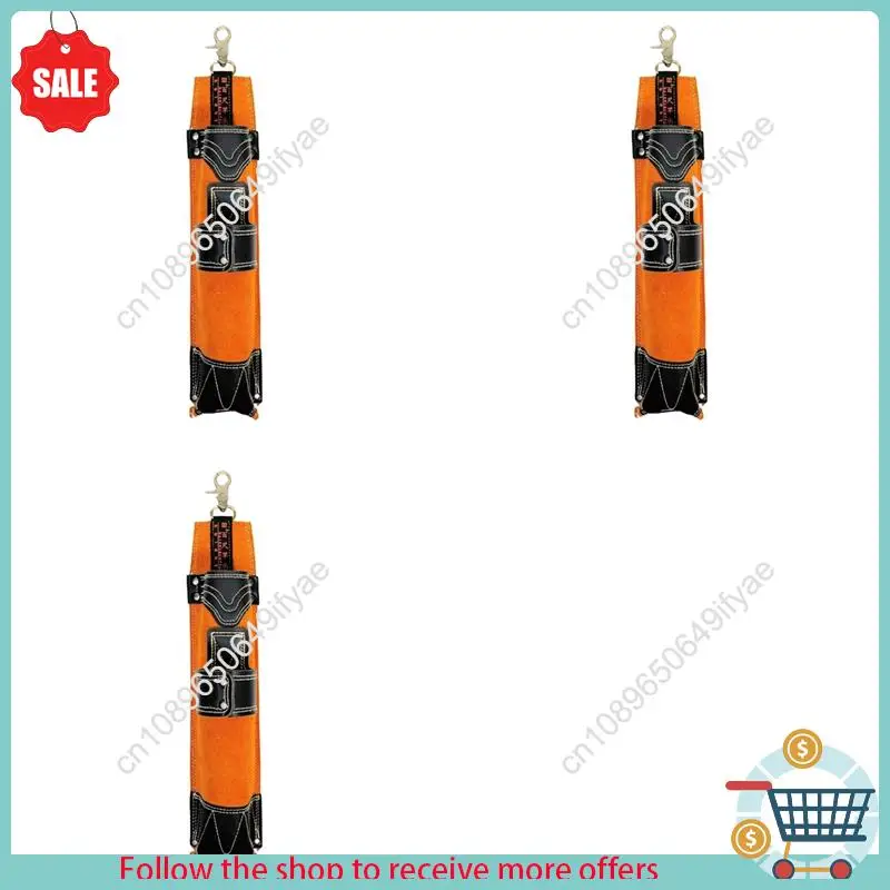 

Y67A-3X Держатель сварочного электрода Трубка для хранения сварочного стержня Держатель электрода из воловьей кожи Чехол для сварочного стержня Поясные сумки для сварочного стержня