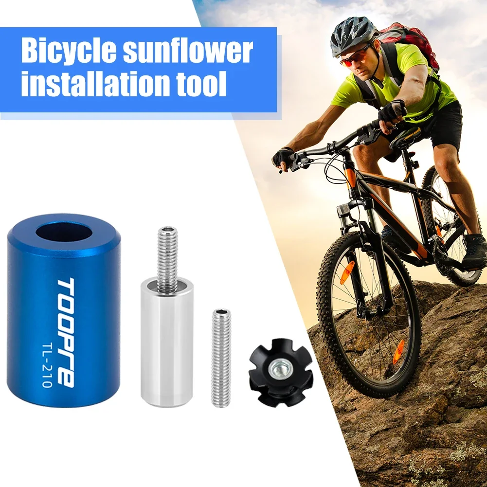 Bicycle Fork Headset Install Star Nut Installation Tool Setter Kits Outdoor Cycling Repair Maintenance Tools For MTB Bike