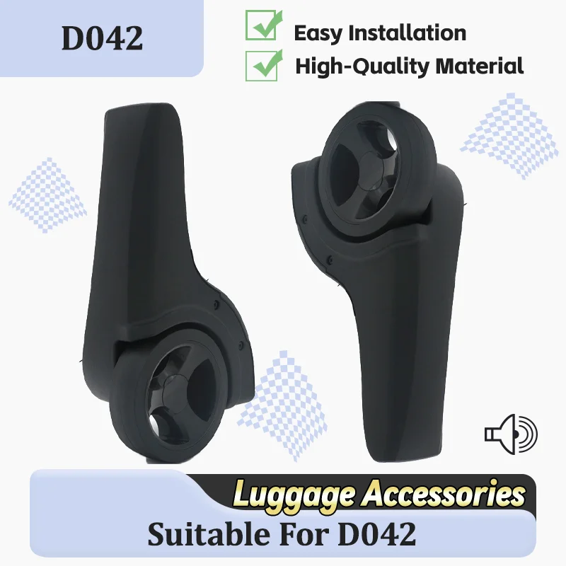 

For Replacement Straight Castor Wheel Sets Suitable For front-mounted Directional Wheels on Luggage Trolleys Universal Design