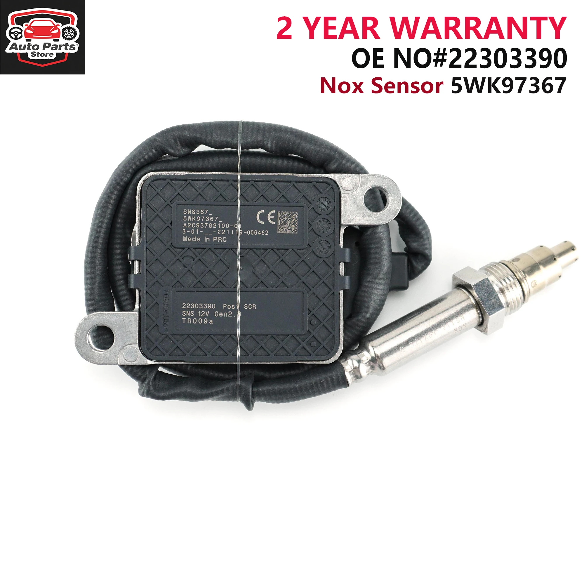 

22303390 5WK97367 New Nitrogen Oxide Car Inlet Nox Sensor For Volvo D11 D13 For Mack MP7 MP8 Truck VNL