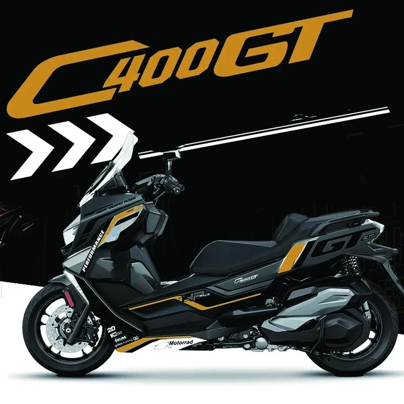 2022 Printing Waterproof Fairing Emblem Sticker Decal Motorcycle Body Full Kits Decoration Sticker for  C400GT c400 gt