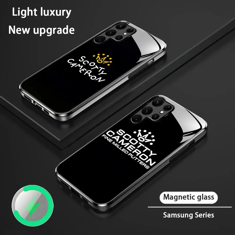 Cool S-ScottYes-s Fashion Phone Case For Samsung S26 S25 S24 S23 S22 S21 S20 Plus Ultra Glass Magnetic Case
