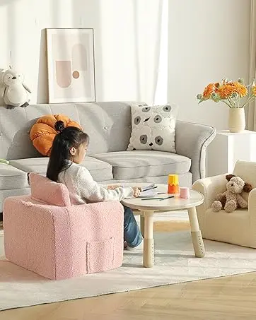 kids sofa with pillow