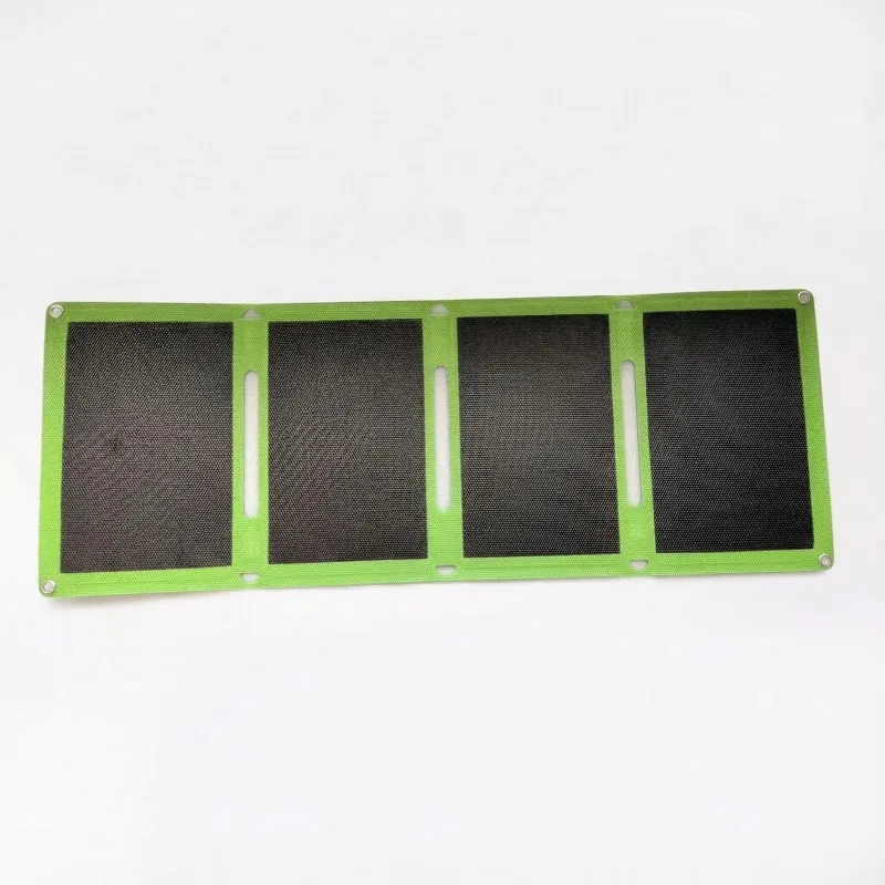 30W Foldable Portable Solar Panel Camping Hiking USB Type C Interface Solar Generator Phone Laptop Charger Mini PV Panel