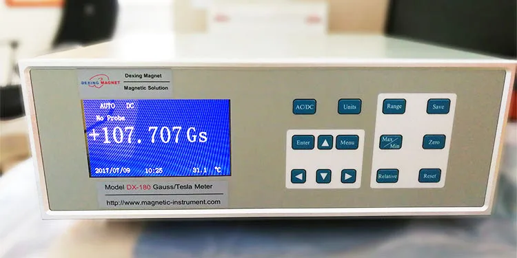 DX-180 AC/DC Intelligent Digital Tesla Meter/Gaussmeter/Teslameter/High Precision Magnetic Field Strength Tester