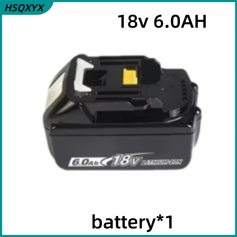 Fo Makita 18V 6.0Ah Lithium Battery BL1860 BL1860B BL1850 BL1850B Rechargeable Battery For Makita 18V LXT Power T