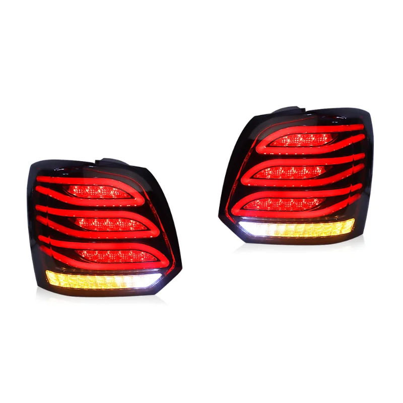 Auto Rear Tail Lights Fit For VW Polo 2011 2012-2017 2018 Led Rear Tail Lamps Assembly Led Turn Signal brake Reverse Lights