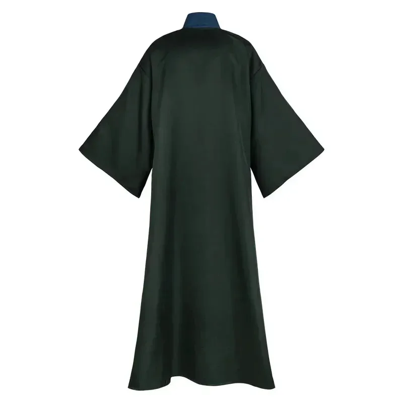 ♥ Nuevo Disfraz de Lord Voldemort 2025 para Adultos, Máscara, Varita, Capa Verde Oscuro para Halloween, Fiesta, Escuela ★ Casa del Oso