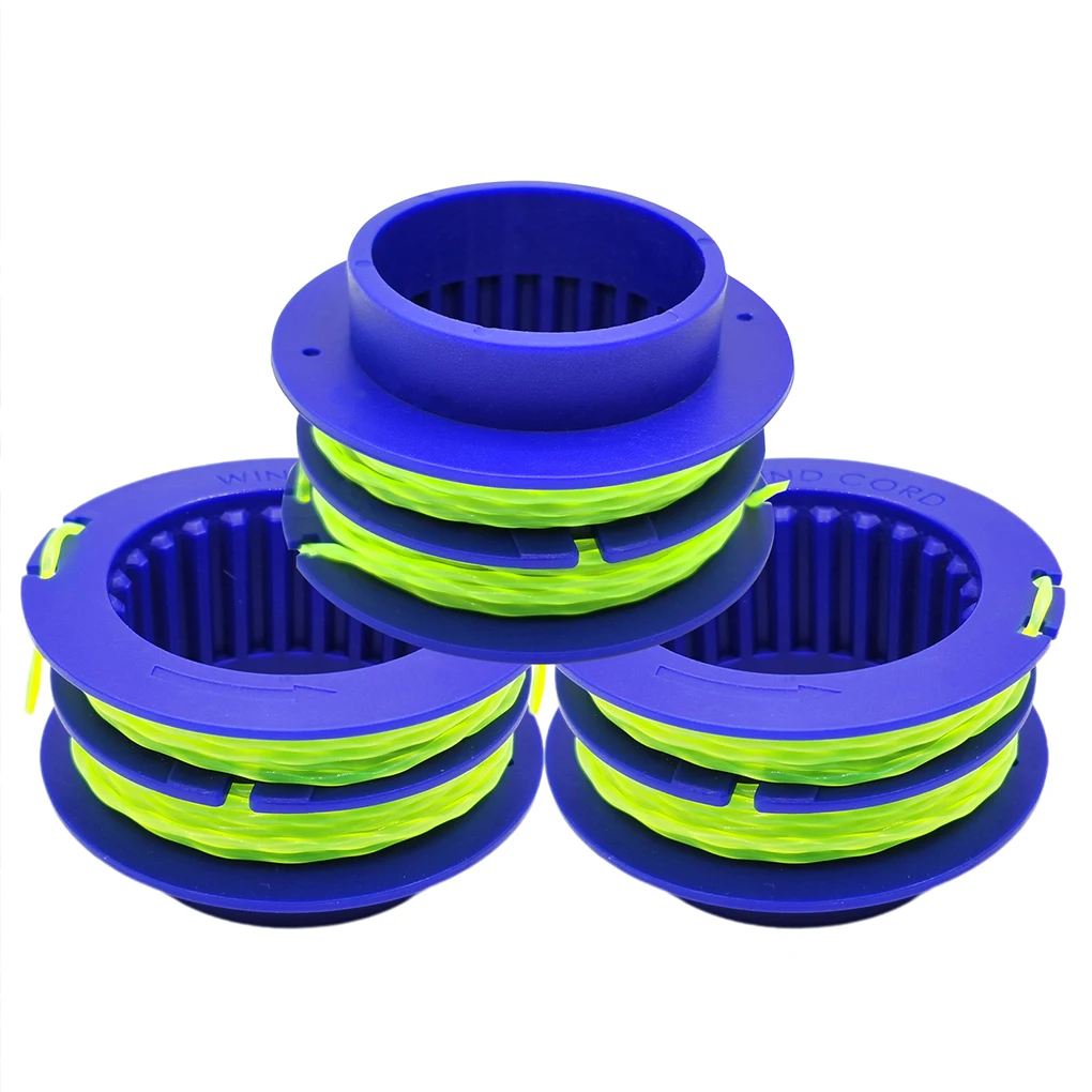 

3pieces Weed Eater Head Replacement With Double Wire Spool For Convenient Maintenance Durable