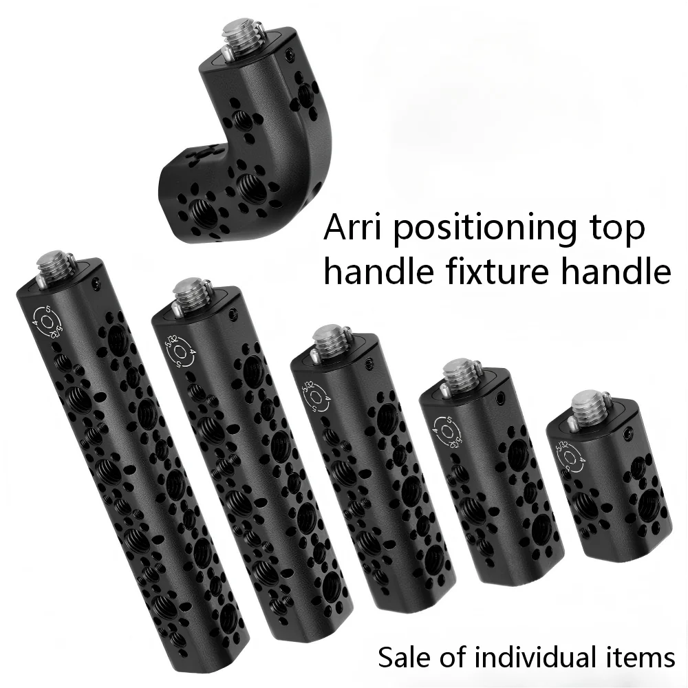 KUANJIE TH-R ARR I - Mango de extensión de aleación de aluminio, mango superior universal de posicionamiento Arri, mango de fijación