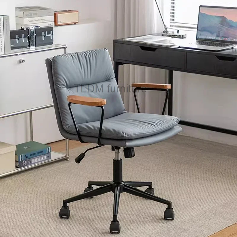 

Ergonomic Bedroom Office Chairs Working Dining Nordic Recliner Office Chairs Waiting Adjustable Chaise De Bureau Room Furnitures