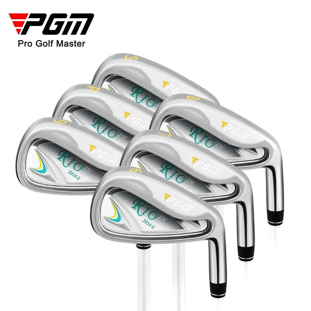 PGM السيدات 7 مكاوي نوادي الجولف رؤساء الفولاذ المقاوم للصدأ ممارسة قضبان جديدة