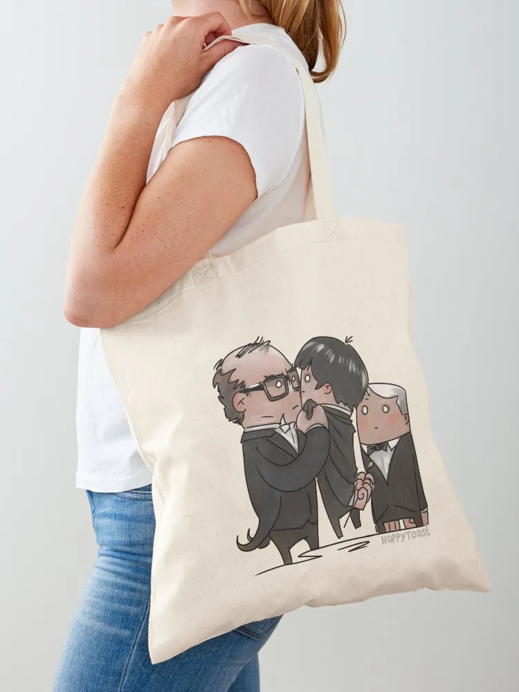 

Сумка-шоппер Morecambe and Wise с Андреем Превином, женская сумка для покупок, дамская сумка, сумка для рук