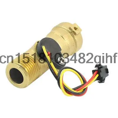 

1-30 л/мин G1/2 Проводной датчик расхода воды с резьбовым латунным корпусом Холла Luquid