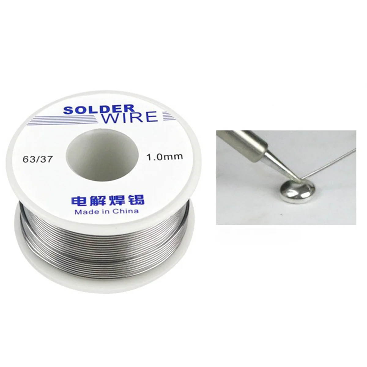 50g Per Roll High Purity Soldering Wire 63/37 Tin Rosin Core Solder Welding Wire For Electrical Soldering