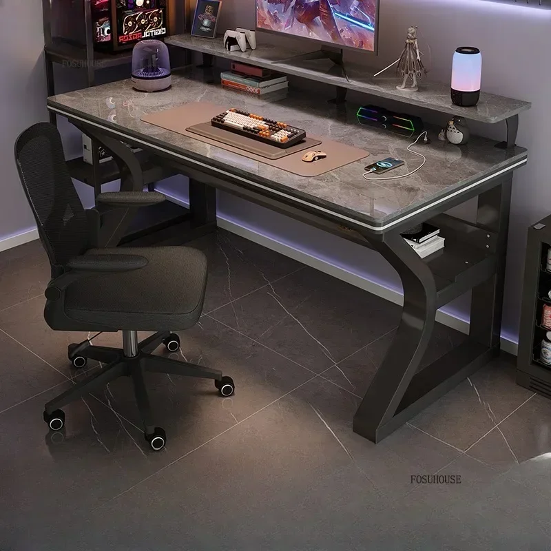 Mesa Pc Study Table Set Laptop Office Room Game Gaming Industrial Furnitures Standing Portable Folding Bed Bedroom Furniture