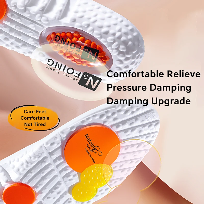 Luftpolster Sport Einlegesohle Männer Frauen Arch Support Schuhe Einlegesohlen Laufen Stoßdämpfung Schuhsohle Weichen Komfort Schuhe Pads 1 Paar