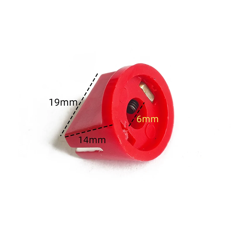 10pcs Multi Color Flet Head Guitar Pedal Knob Electric Guitar Pot Potentiometer Knobs Guitar Accessories Electric Guitar Knob view 6