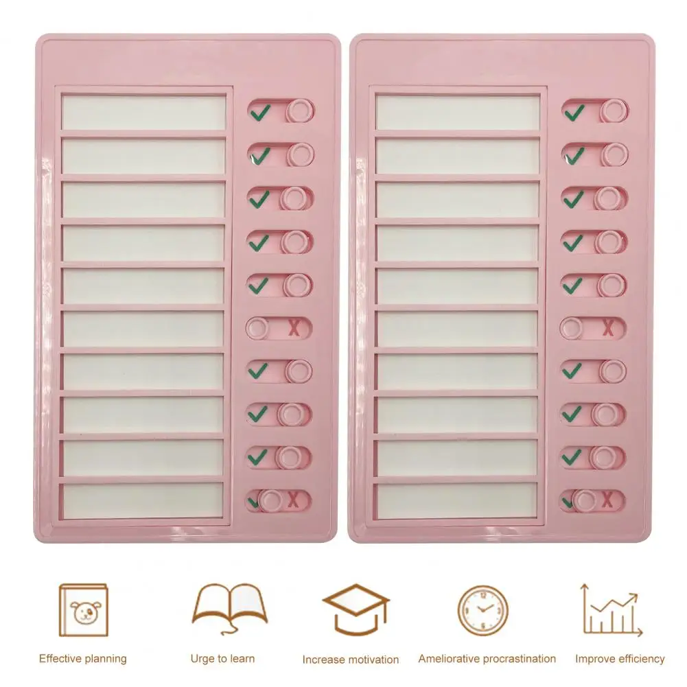 Tugas Organizer daftar Chore anak efisien Chore Chart perencanaan rutin Board dengan Cardstock yang dapat dilepas mengatur tugas rumah