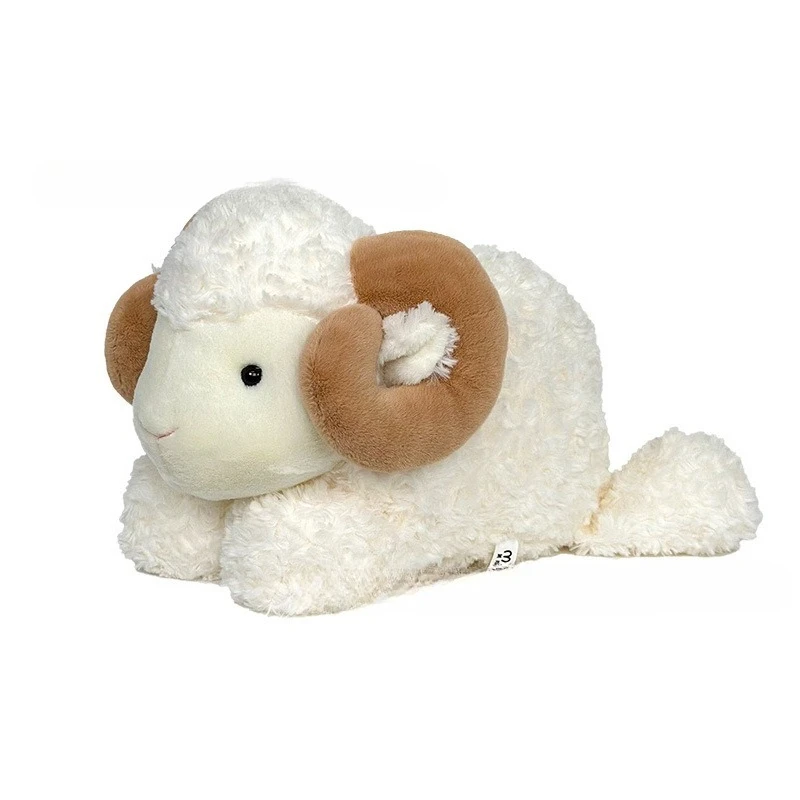 Jouets en peluche de vache et de mouton confortables – Duo câlin pour chambre à coucher et sommeil |   Poupées d'animaux super douces pour le confort et l'entreprise