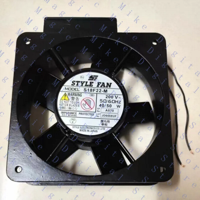 

UU New STYLE FAN S18F22-M 200V 180x180*65mm cooling fan # QW.