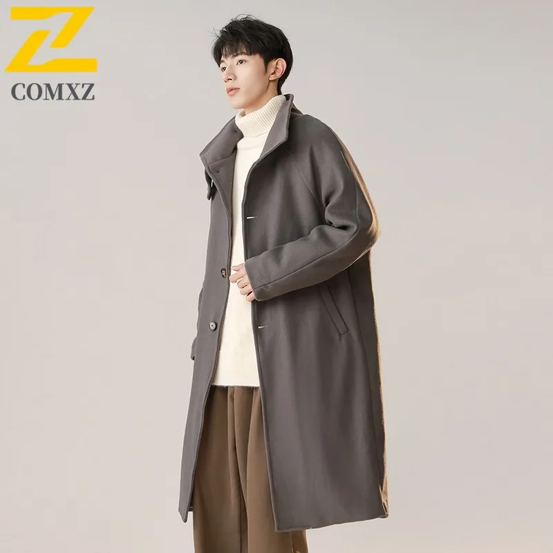 COMXZ Izexx Fashion Autumn Winter American style New Wool Warm tactics waterproof and windproof Coat lightweight windbreaker