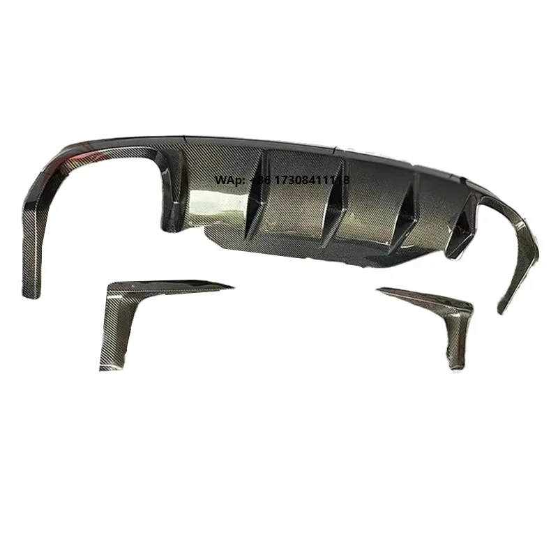 

C Style Carbon Fiber Rear Diffuser Rear Bumper Lip Rear Lip for 95B 2018-2020