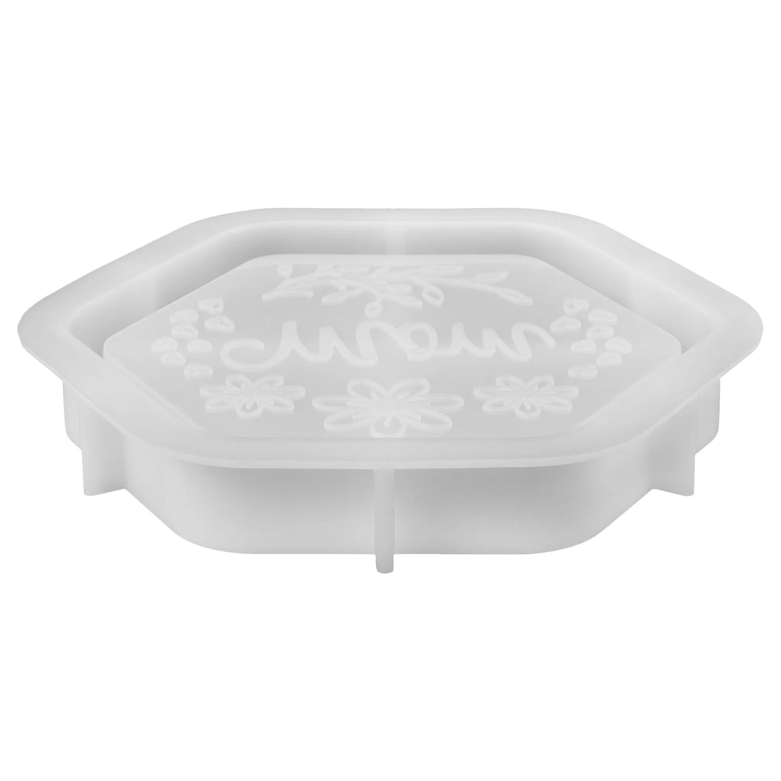 

Silicone Jewelry Tray Mold Small Durable Smooth Non Stick DIY Epoxy Tray Casting Mold Mother's Day Silicone DIY Crafts