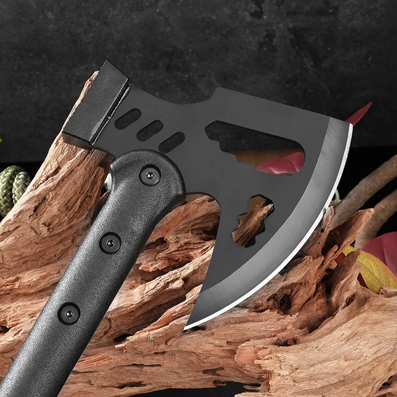 في الهواء الطلق المحمولة EDC متعددة الوظائف التكتيكية النار الفأس التخييم بقاء تقطيع الخشب سيارة نافذة الطوارئ كسر أداة #3