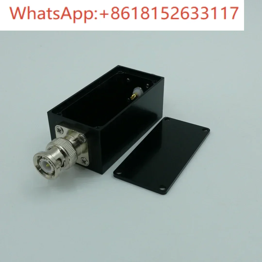 BNC غلاف من الألومنيوم صندوق التدريع طول 60 مللي متر ، العرض 30 مللي متر ، الارتفاع 25 مللي متر صندوق RF أنودة التدريع الكهرومغناطيسي #1