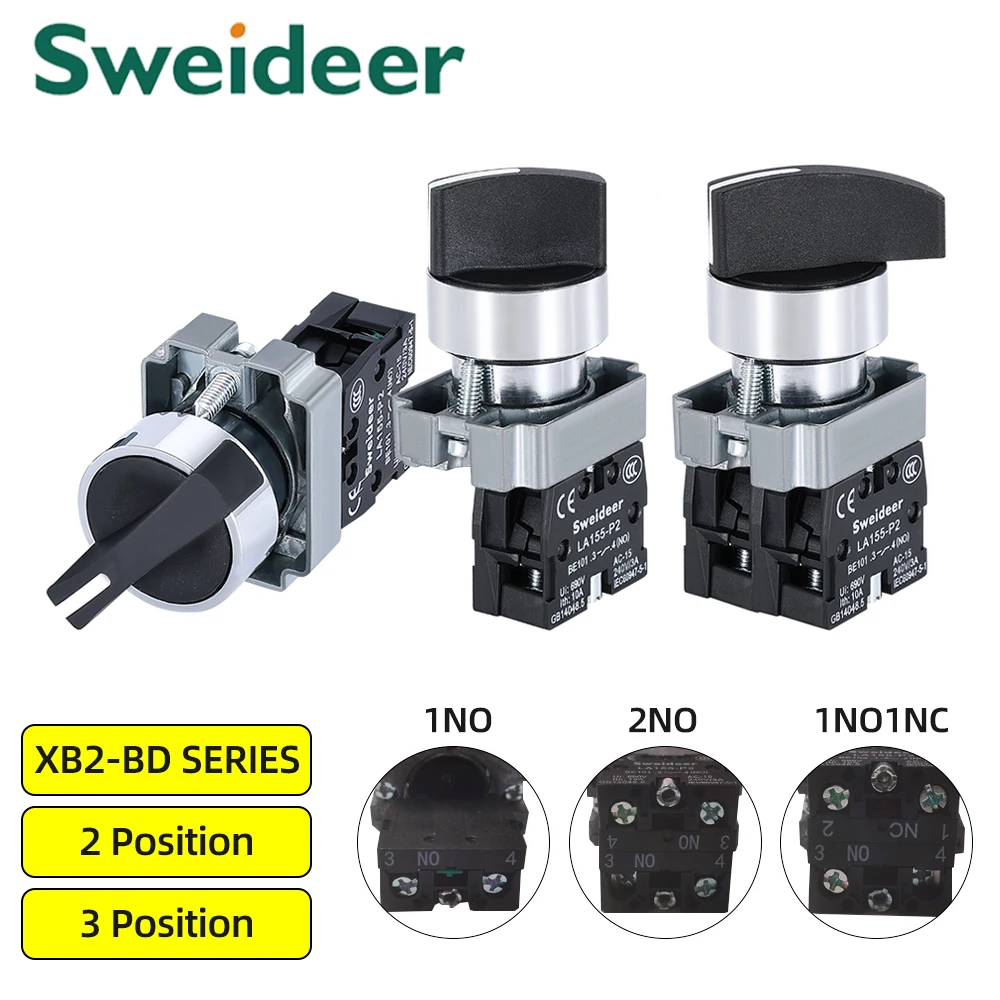 Knob Switch 22Mm XB…