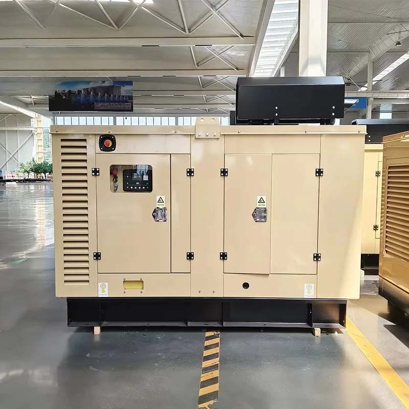 Customized Factory Price 30 50 80 100 150 200 250 300 Kw/kva Genset Silent Open Diesel Generator Set Competitive Prices