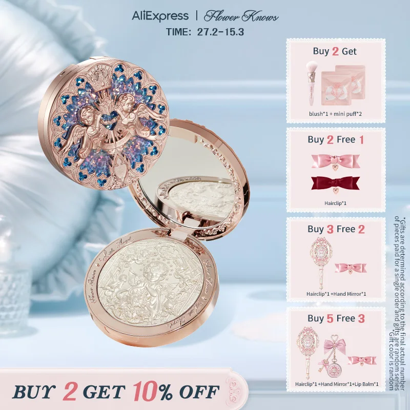 Flower Knows Little Angel Collection Embossed Highlighter