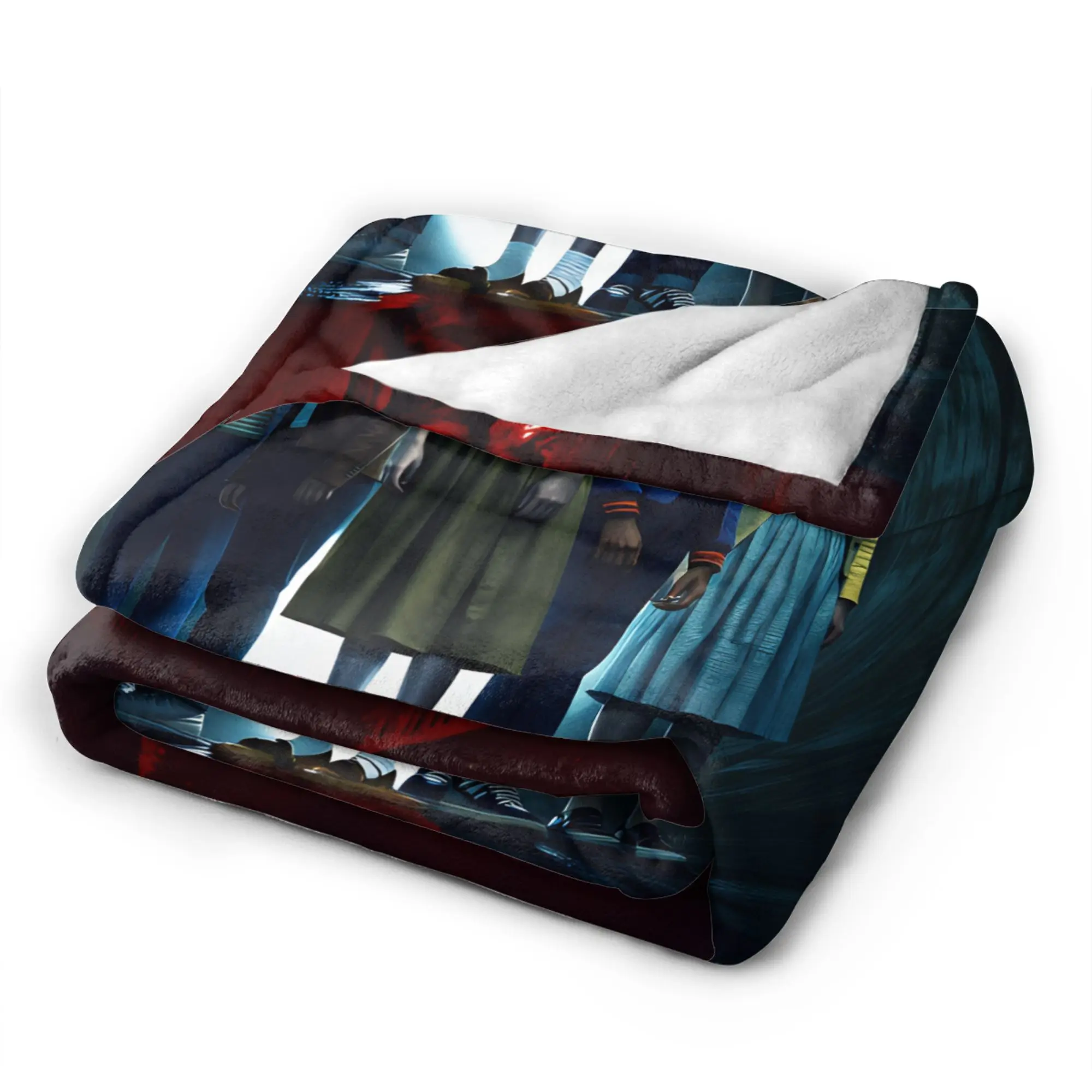 بطانية دافئة نزهة تلقائي مرحبا بكم في ديري 2025 الفراش يلقي الفانيلا المفرش لغرفة النوم غطاء سرير أريكة مريحة #5