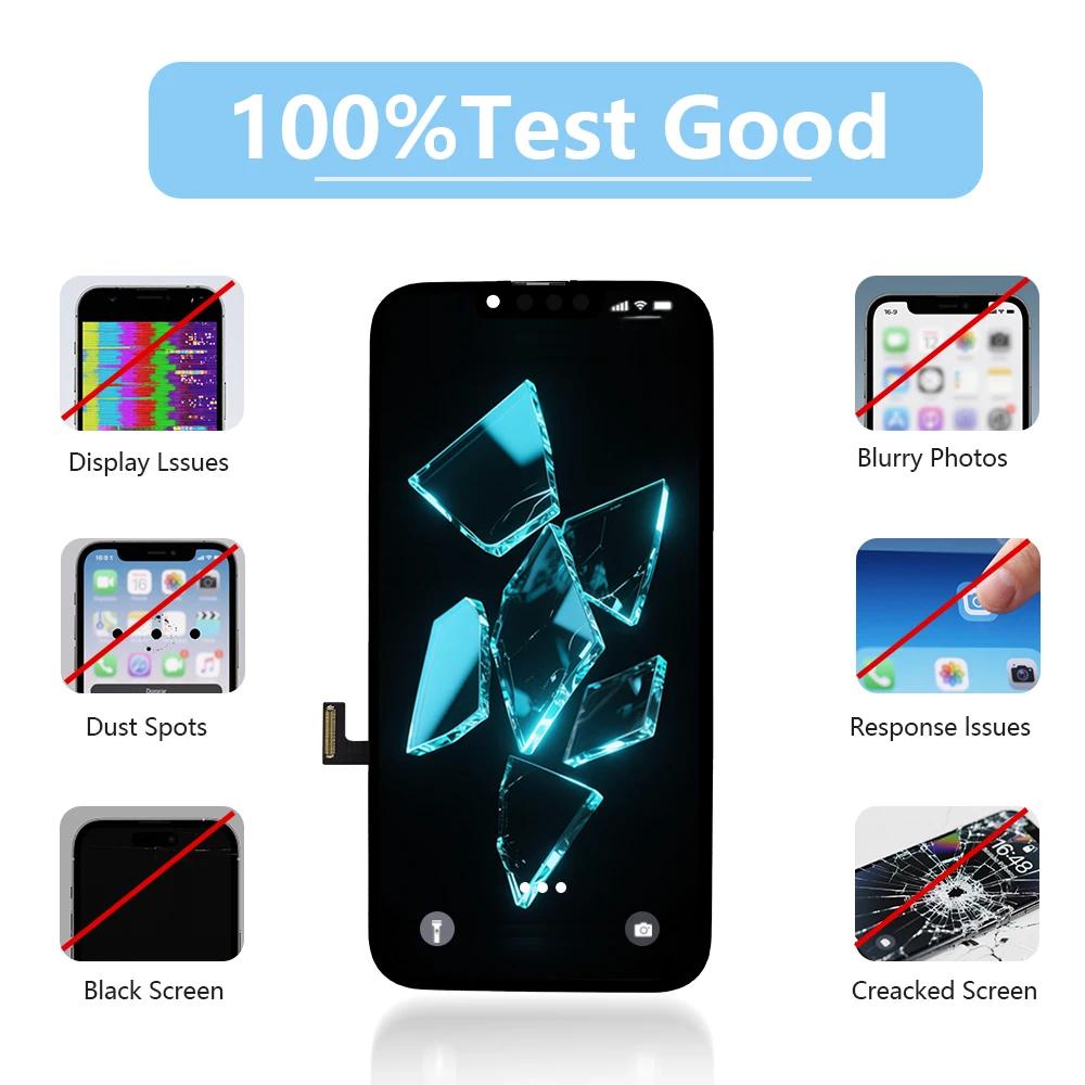 Factory Wholesale OLED Pantalla for iphone 13 LCD Display Touch Screen Digitizer Assembly for iPhone 13mini LCD Replacement image 5