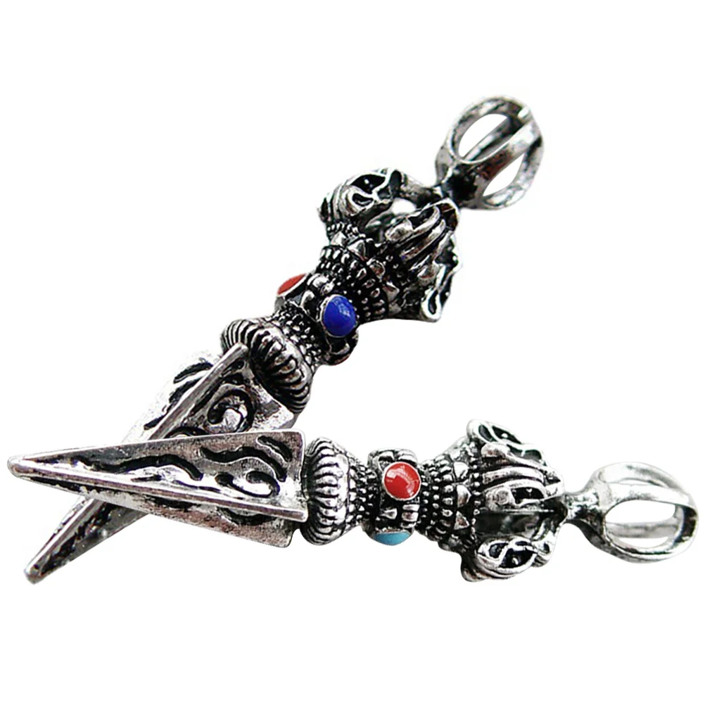 

Vajra Pendant Key Chains for Backpacks Bag Charms Vintage Ornament Decoration Accessories Keychain