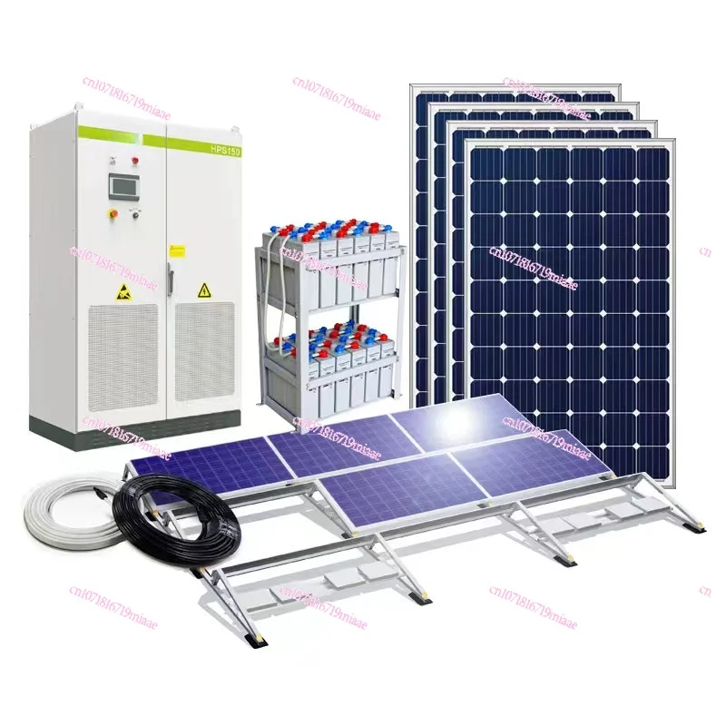 Solar off-grid power generation 10KW off-grid system