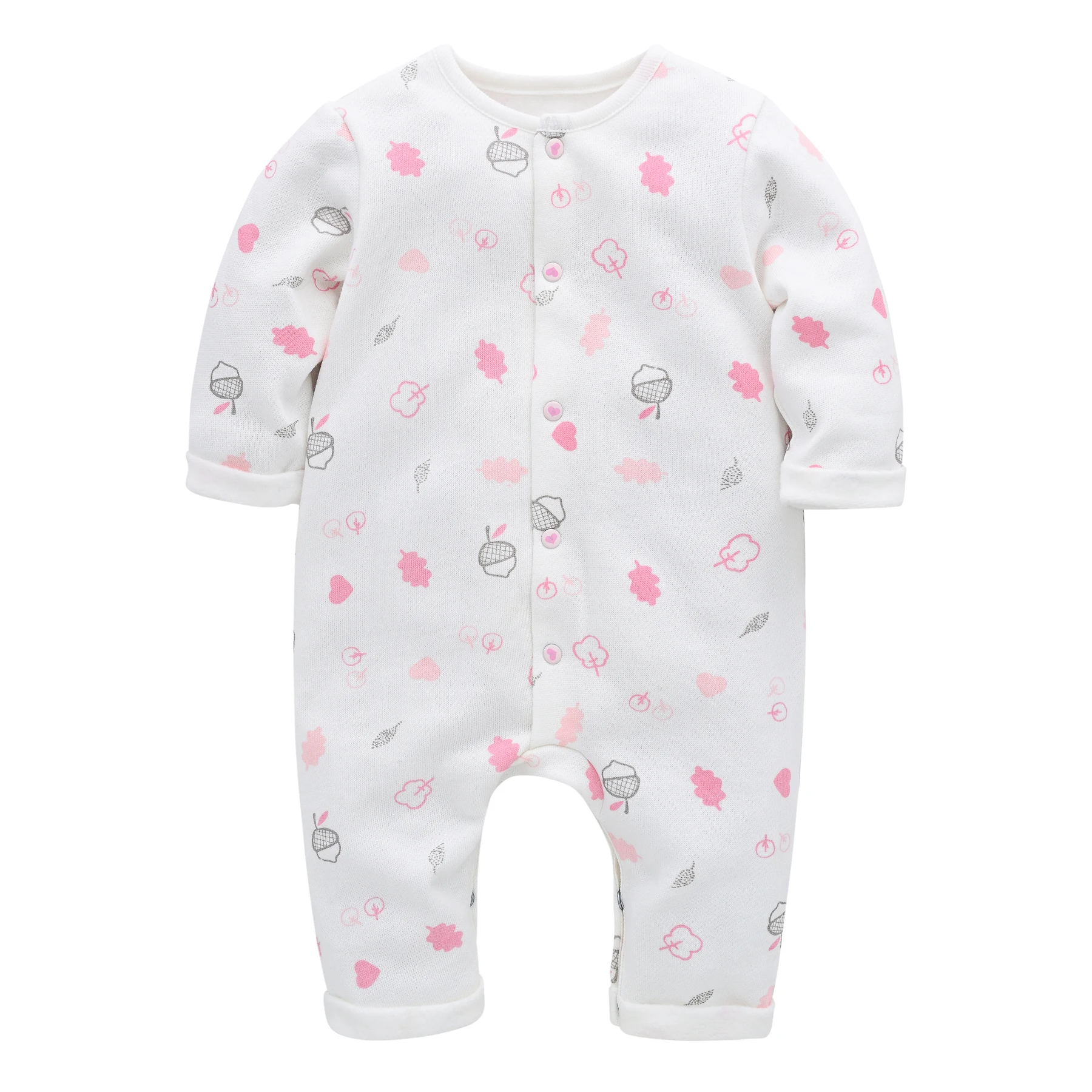 

Honeyzone 2023 Toddler Boy Clothes Baby Girl Sunsuit Playsuit Full Sleeve Cartoon Alpaca Print Stripe Romper Pyjama Bebe Pajamas