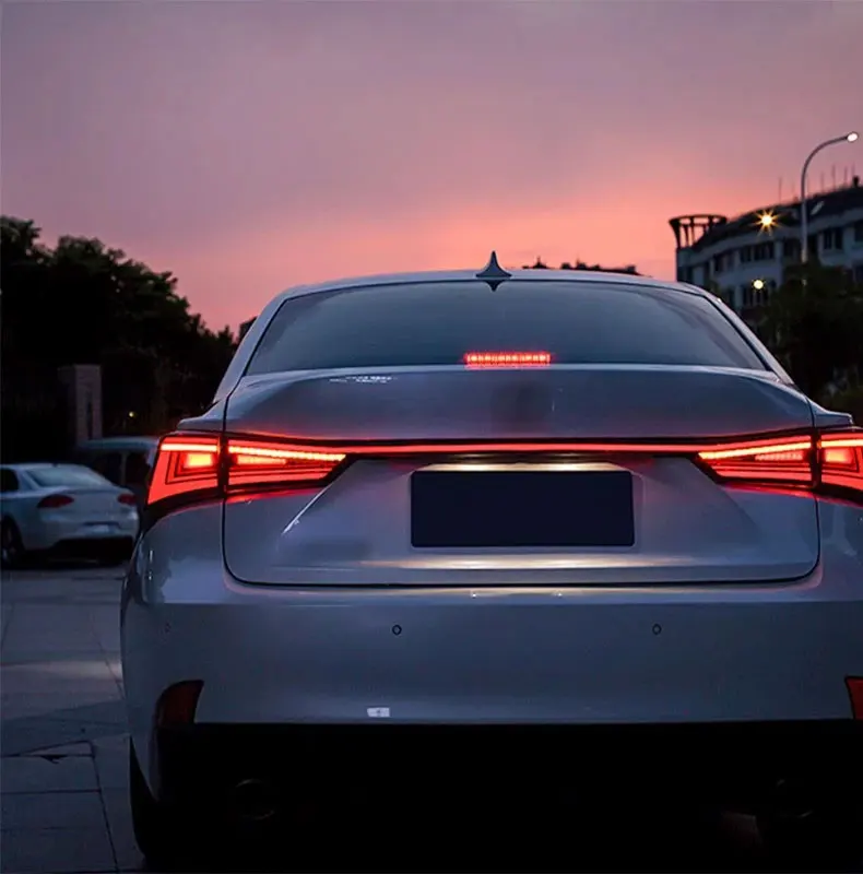 

LED Tail Light Assembly for Lexus IS250 2013-2022 Model Rear Driving/Brake/Reverse /Turn Signal Lights+Through Light