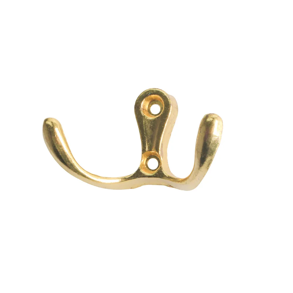 Zinc alloy small hook metal clothes hook bathroom clothes hook door claw coat wardrobe clothes hook