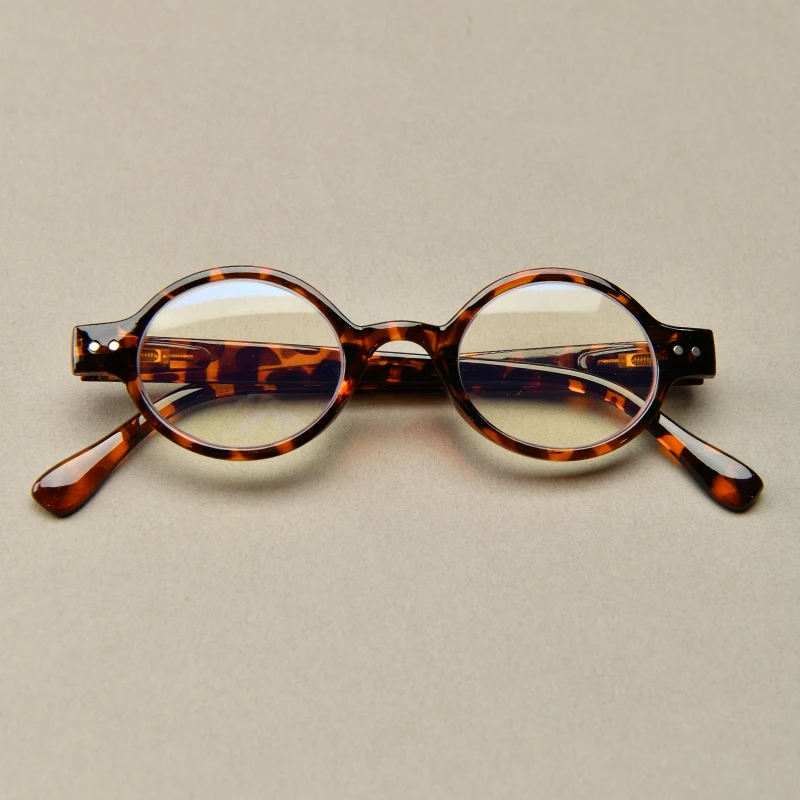 Runde Lesebrille, ultraleichte Presbyopie-Brille mit kleinem Rahmen, blockiert blaues Licht, Hyperopie-Brille +1,0..+4,0 Gafas – Detail 11