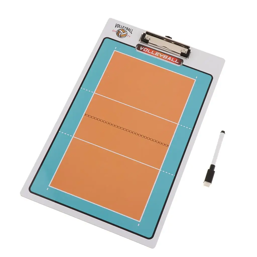 1 Set of Basketball Training Board, Volleyball Trainers, Demo Brand Boards with Pen