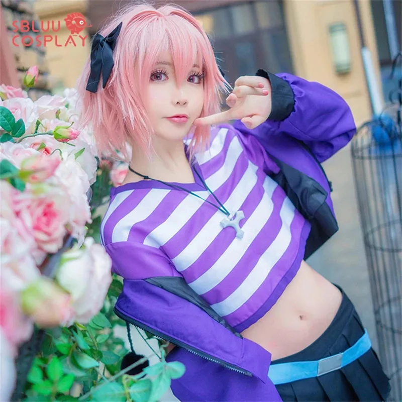 

Fate Apocrypha Косплей Костюм Астольфо Хэллоуин Вечеринка для мужчин Женщин Размер США;8,к'5;ч.