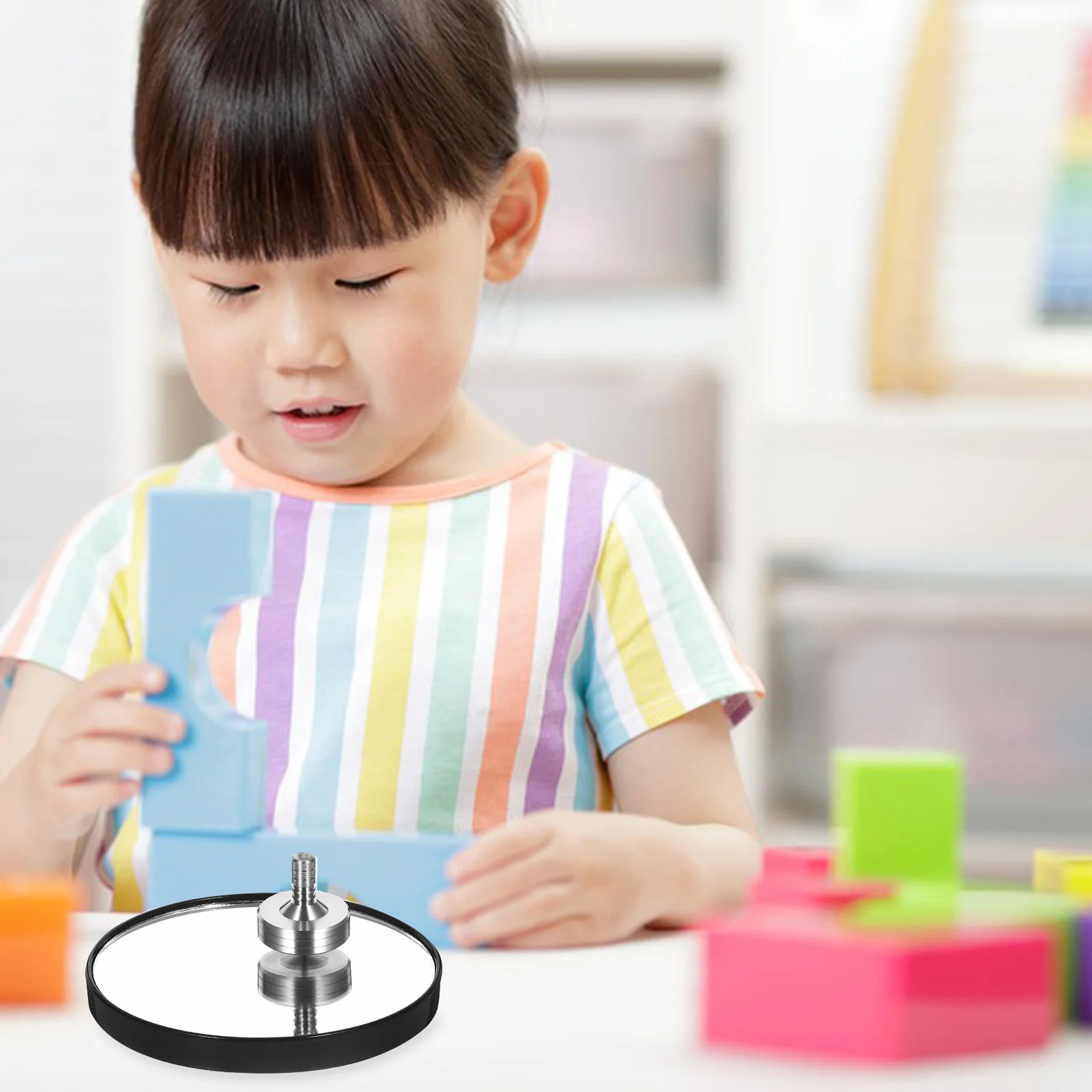 

1Set Metal Gyroscope Compact Handheld Gyro for Fine Motor Skills Development Party Gift Unisex